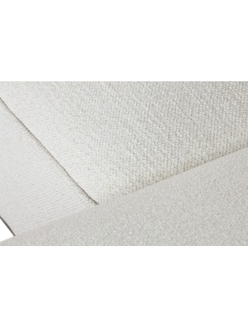 Sofá Madera De Hevea Poliéster 279X171X72 Crema.