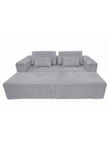 Sofá Poliéster Foam 220X158X91 Modular Pana.