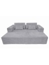 Sofá Poliéster Foam 220X158X91 Modular Pana.