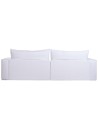 Sofá Lino Pluma 296X99X100 Blanco.