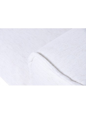 Sofá Lino Pluma 296X99X100 Blanco.