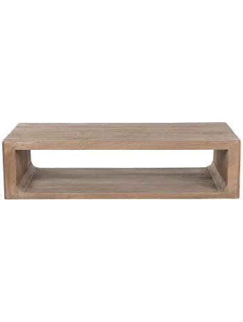 Mesa Centro Olmo Macizo 140X71X35 Natural.