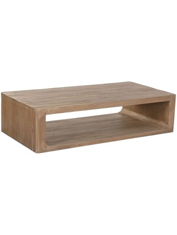 Mesa Centro Olmo Macizo 140X71X35 Natural.