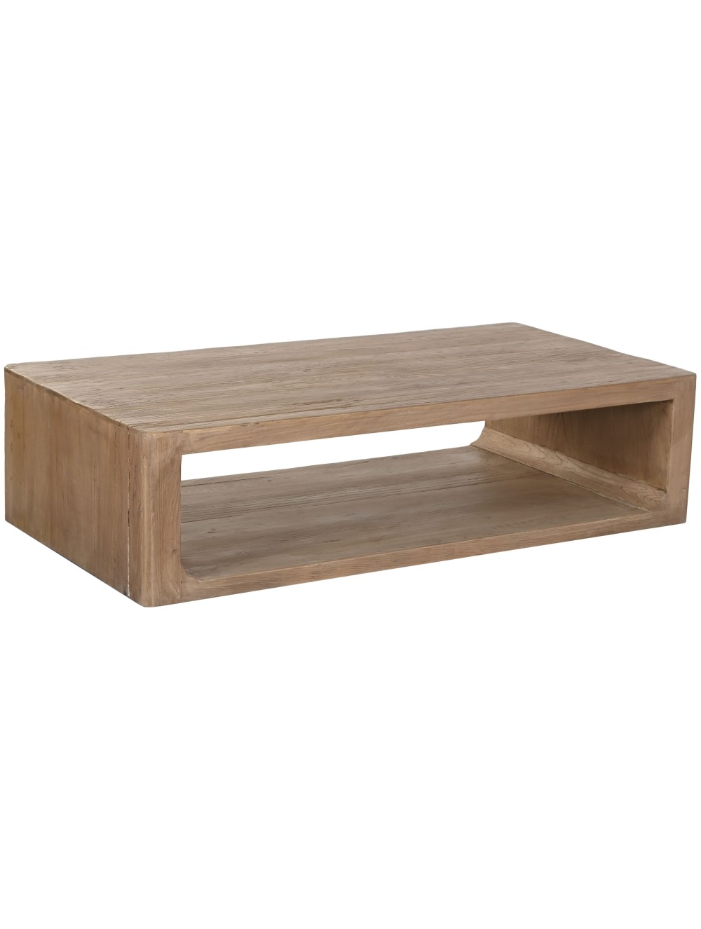 Mesa Centro Olmo Macizo 140X71X35 Natural.