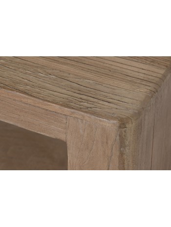 Mesa Centro Olmo Macizo 140X71X35 Natural.