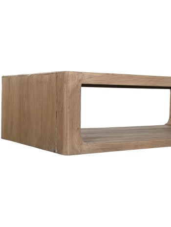 Mesa Centro Olmo Macizo 140X71X35 Natural.