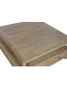 Mesa Centro Madera Mango 100X100X45 Cajones.