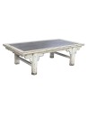 Mesa Centro Olmo Macizo Ratán 167X90X50 Decape.