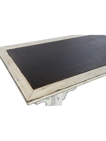 Mesa Centro Olmo Macizo Ratán 167X90X50 Decape.