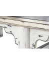 Mesa Centro Olmo Macizo Ratán 167X90X50 Decape.