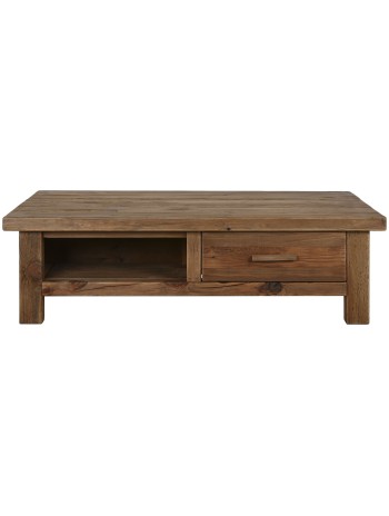Mesa Centro Madera Reciclada Pino 130X90X38.