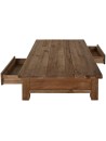 Mesa Centro Madera Reciclada Pino 130X90X38.