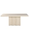 Mesa Comedor Madera Simil 180X90X76 Travertino.