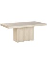 Mesa Comedor Madera Simil 180X90X76 Travertino.