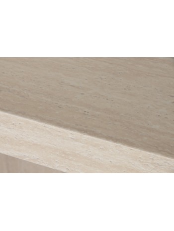 Mesa Comedor Madera Simil 180X90X76 Travertino.