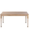 Mesa Comedor Mango 160X90X76 Marrón.