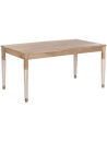 Mesa Comedor Mango 160X90X76 Marrón.