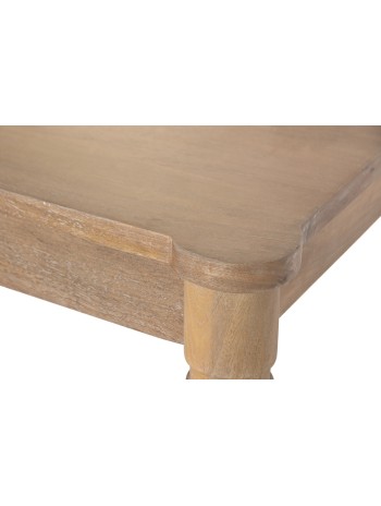 Mesa Comedor Mango 160X90X76 Marrón.