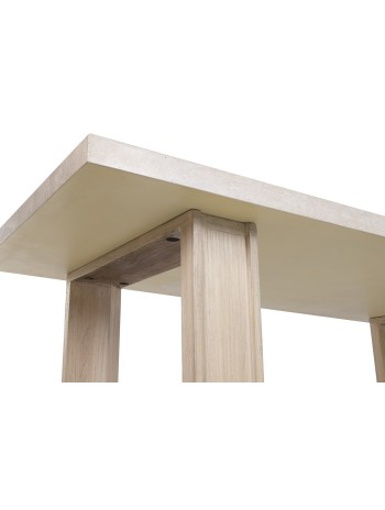 Mesa Comedor Olmo Mármol Travertino 220X100X76.