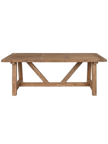 Mesa Comedor Teca 200X100X75 Natural.
