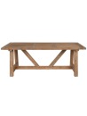 Mesa Comedor Teca 200X100X75 Natural.