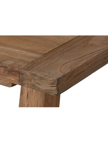 Mesa Comedor Teca 200X100X75 Natural.