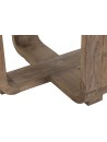 Mesa Comedor Redonda Teca Reciclada 140X140X78.
