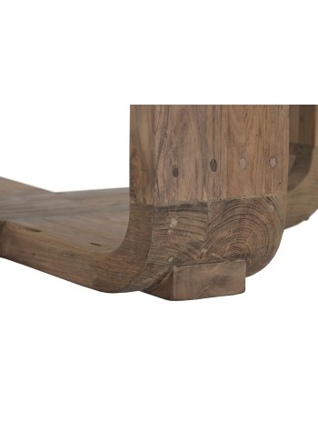 Mesa Comedor Redonda Teca Reciclada 140X140X78.