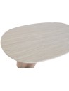 Mesa Comedor MDF Granito 180X90X75 Marrón Claro.