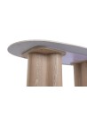 Mesa Comedor MDF Granito 180X90X75 Marrón Claro.