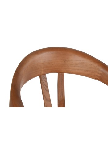 Silla Olmo Fibra 57X53X78 Marrón.