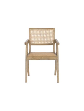 Silla Olmo Ratán 56,5X60X86 Rejilla Natural.