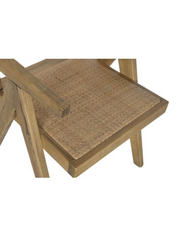 Silla Olmo Ratán 56,5X60X86 Rejilla Natural.