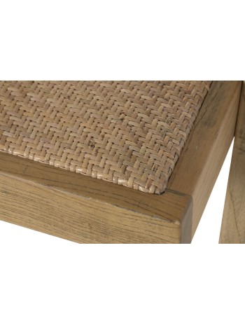 Silla Olmo Ratán 56,5X60X86 Rejilla Natural.