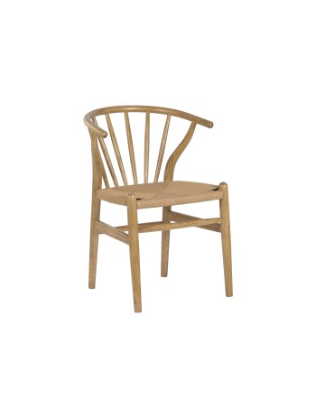 Silla Olmo Ratán 57X47X79 Natural.