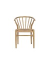 Silla Olmo Ratán 57X47X79 Natural.