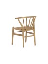 Silla Olmo Ratán 57X47X79 Natural.