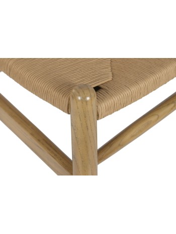 Silla Olmo Ratán 57X47X79 Natural.