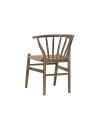 Silla Olmo Ratán 57X47X79 Natural.