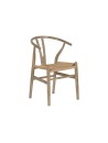 Silla Olmo Ratán 55X46X80 Natural.