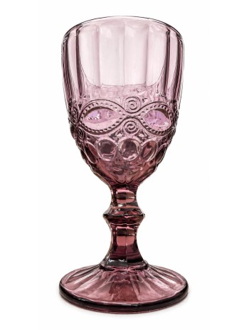 Copa Agua Rosa, Con Grabado