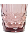 Vaso Agua Rosa, Con Grabado