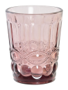 Vaso Agua Rosa, Con Grabado