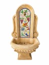 Fuente De Jardín Para Pared Con Azulejos