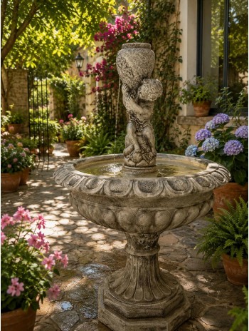Fuente De Jardín.