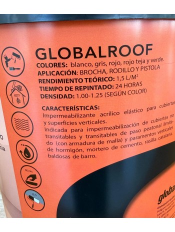 Impermeabilizante Acrílico Elástico Caucho