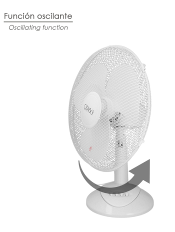 Ventilador Sobremesa 45W