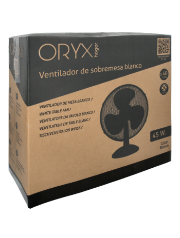 Ventilador Sobremesa 45W