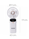 Mini Ventilador Plegable Con Batería