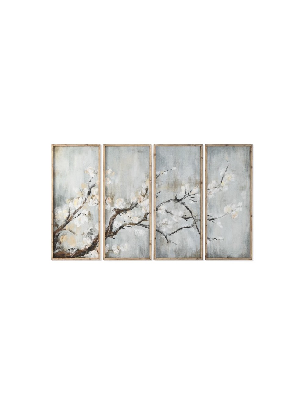 Cuadro Set 4 MDF Abeto